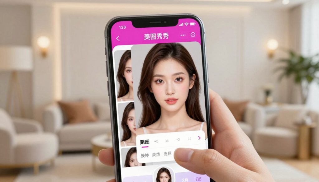 美图秀秀AI美颜功能 美图秀秀AI美颜功能